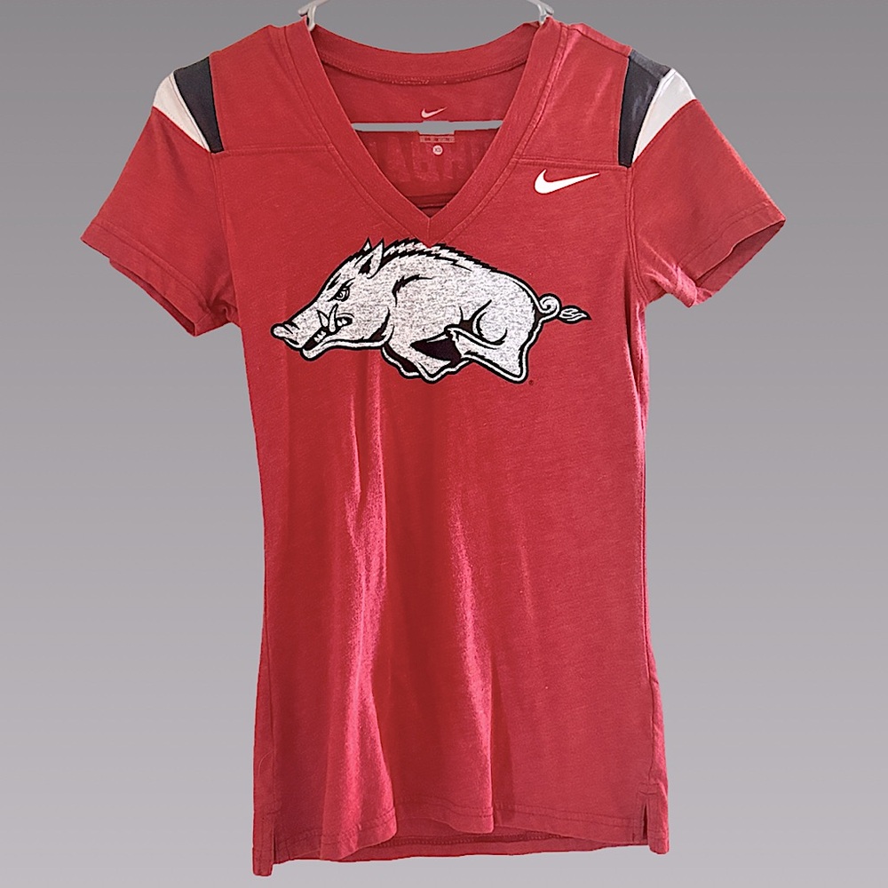 Arkansas‎ Razorback Nike Jersey Tshirt XS